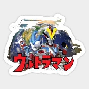 Ultraman Cartoon TV Show Sticker